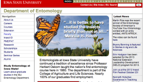Department of Entomology at Iowa State - a winner!