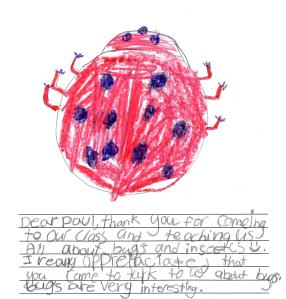 Kids like bugs.