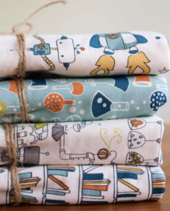 Organic Quilt Company - new spring collection with a bit of a science theme. You can follow that fine business on twitter, too.