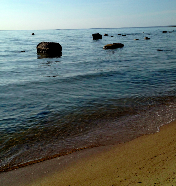 Looking out towards the Northwest Passage.