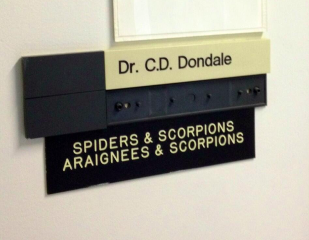 Despite being retired for many years, Charles Dondale still has an office at the Canadian National Collection of Insects