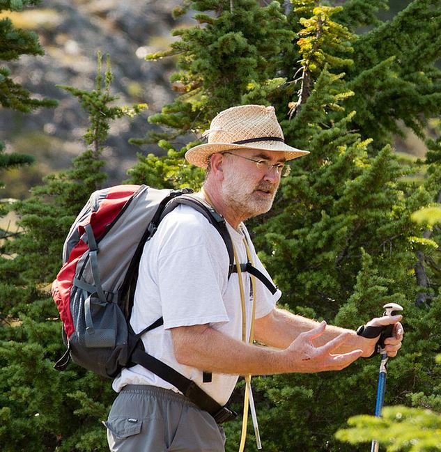 Robb Bennett: a most exceptionally wonderful person (and Arachnologist). Photo by Sean McCann.
