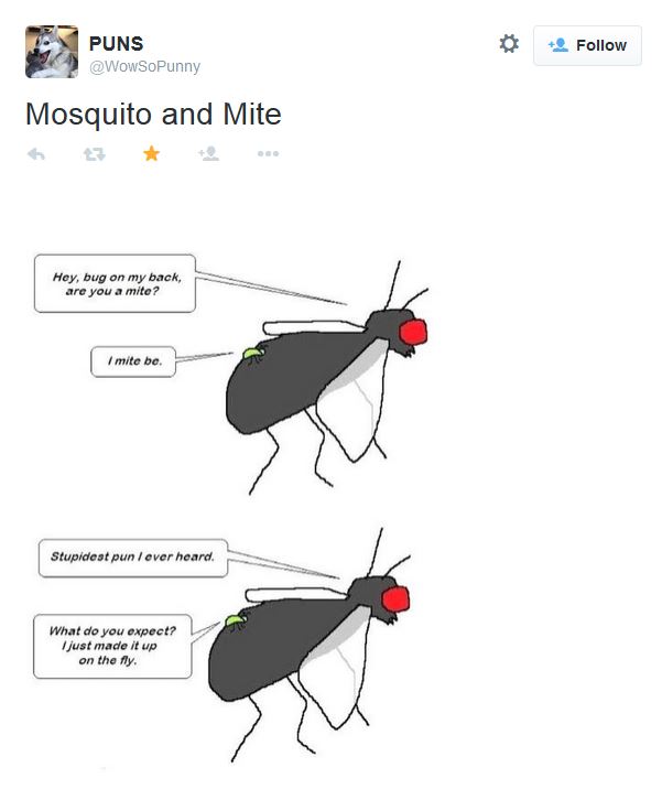 A mitey good pun.