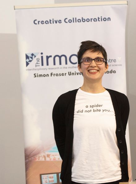 This is Catherine Scott, wearing a t-shirt with an important message.