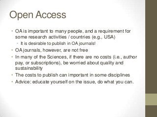 Strategies:
• Do your research (journal choice, editor choice)
  • Have reasonable expectations
• Make it easy for the edi...