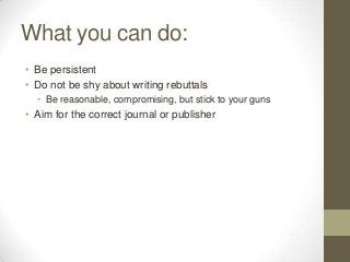 A proliferation of journals…
 