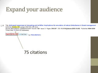 Expand your audience
75 citations
 